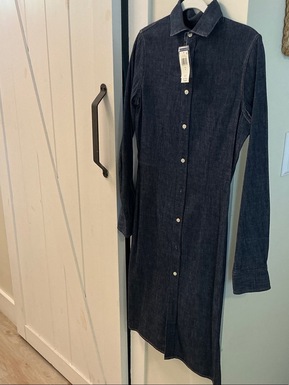 Polo by Ralph Lauren Dark Indigo Denim Shirt Dress